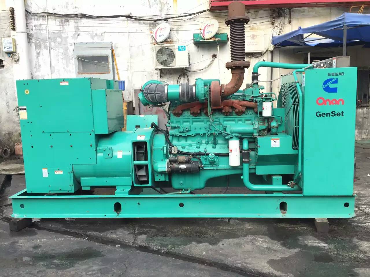 锦江租赁发电机-柴油发电机不正常冒烟的原因